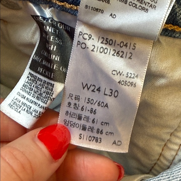 Levi’s 501 Straight in Hollow Days, size 24 - Picture 10 of 13